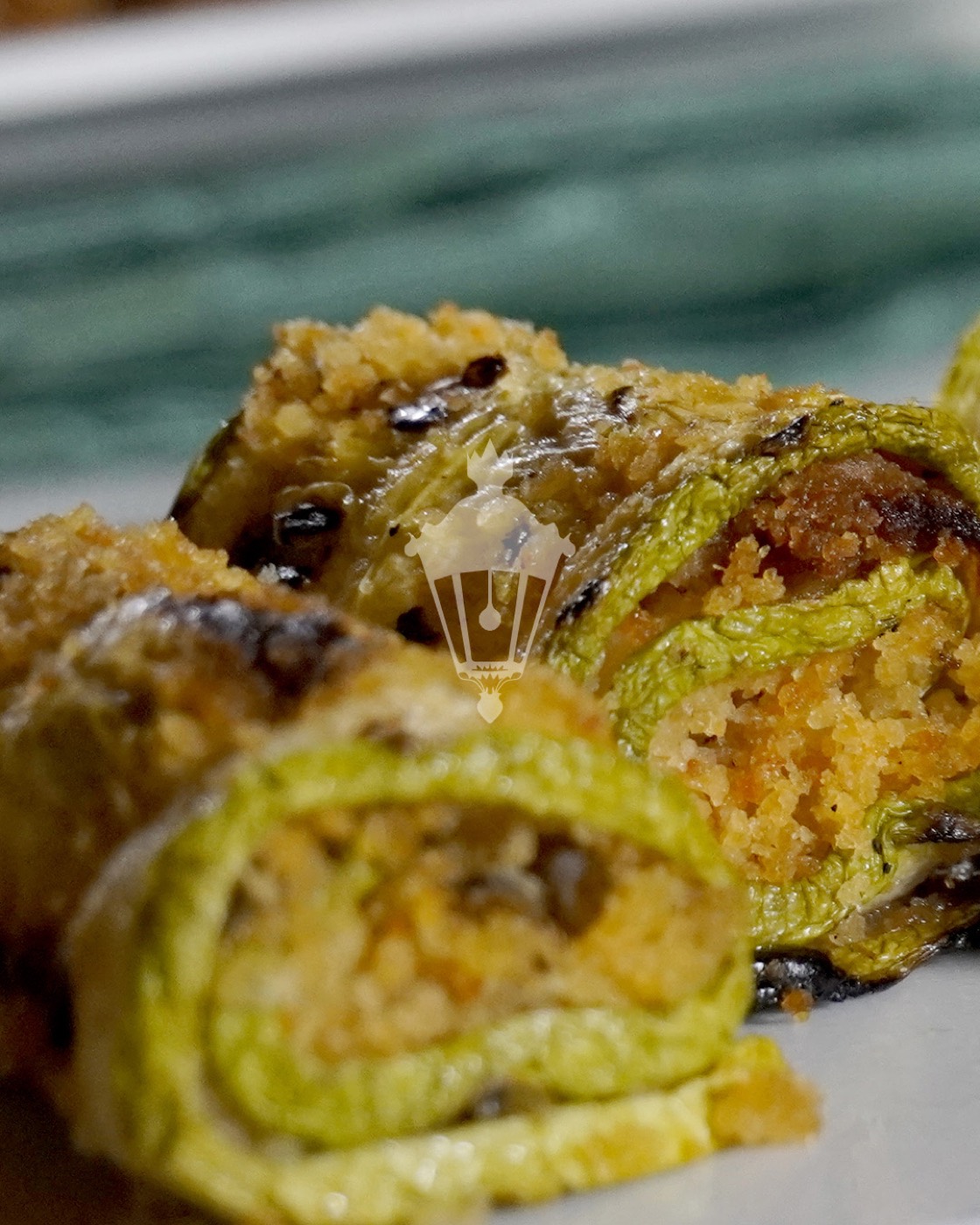 Involtini di zucchine gratinati